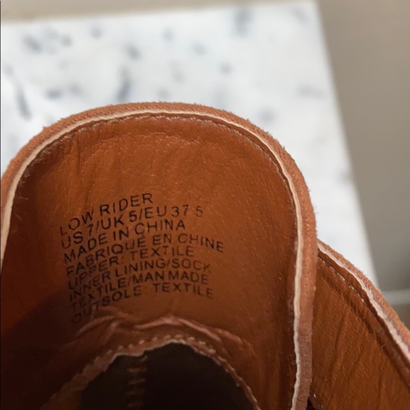 NWOT “Low Rider” Suede Ankle Booties - Picture 6 of 6